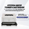 HP CF230A MICR Toner or HP 30A MICR Compatible for HP LaserJet Pro M203d, M203dn, M203dw, MFP M227d, MFP M227fdn, MFP M227fdw