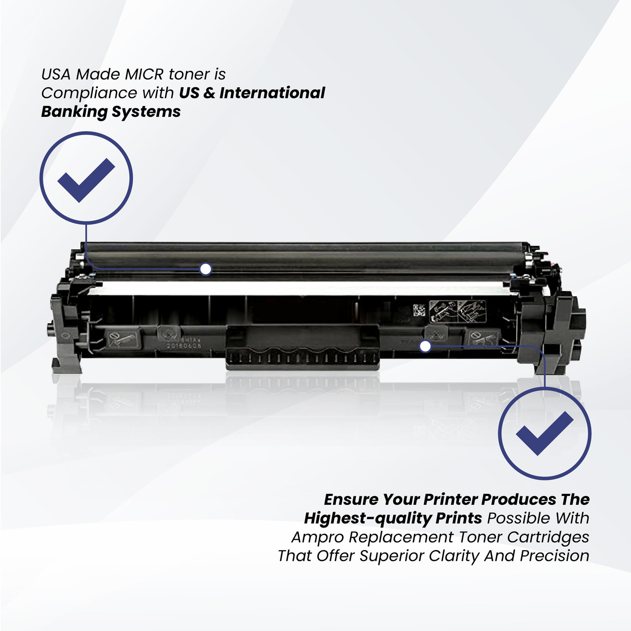 HP CF230A MICR Toner or HP 30A MICR Compatible for HP LaserJet Pro M203d, M203dn, M203dw, MFP M227d, MFP M227fdn, MFP M227fdw