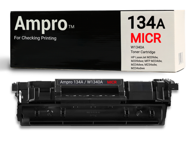 Ampro 134A MICR Toner Cartridge | Works with HP LaserJet M209