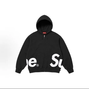 Supreme Big Logo Zip-Up Hooded Sweatshirt