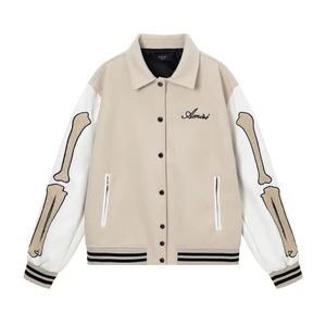 Varsity Bones Bomber Jacket