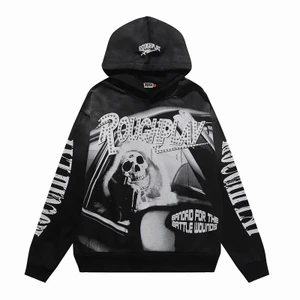 Battle Wounds Graphic Hoodie