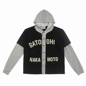 Nakamoto Layered Baseball Hoodie