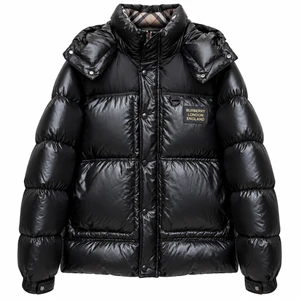 Glossy Puffer Jacket