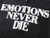Emotions Never Die” Zip-Up Hoodie