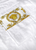 White & Gold Baroque Jacquard Luxury Bathrobe