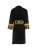 Black Baroque Jacquard Luxury Bathrobe