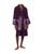 Purple Baroque Jacquard Luxury Bathrobe