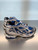 Blue & Silver Tech Runner Sneakers