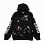 Paint-Splatter Graphic Hoodie