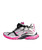 Women's  Pink & Silver Tech Runner Sneakers