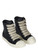 Women's  Oversized Lace High-Top Sneakers