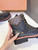 Unisex Black/ Side Brown Panel Monogram Patchwork Martin Boots