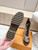 Brown Tone on Tone Monogram Laureate Platform Desert Boots