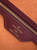Maroon Monogram Leather Speedy Bag