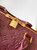 Maroon Monogram Leather Speedy Bag