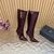 Glossy Saint Monogram Hardware Boots
