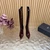 Glossy Saint Monogram Hardware Boots