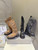 Tan Suede Buckled Motorcycle Boot