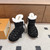 Shearling Monogram Winter Boots
