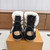 Shearling Monogram Winter Boots