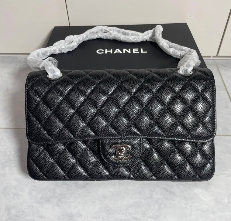 CAVIER BLACK C PURSE