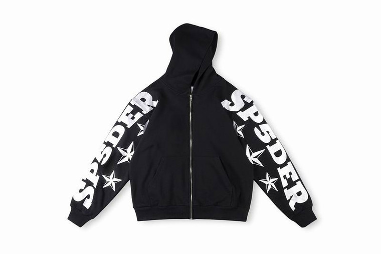 Star Graphic Zip-Up Hoodie