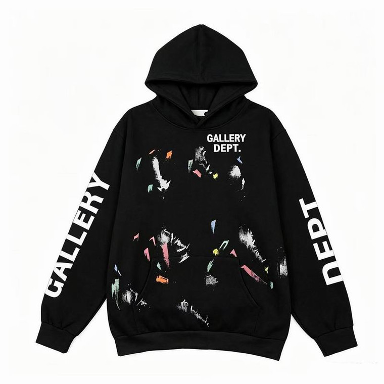 Paint-Splatter Graphic Hoodie