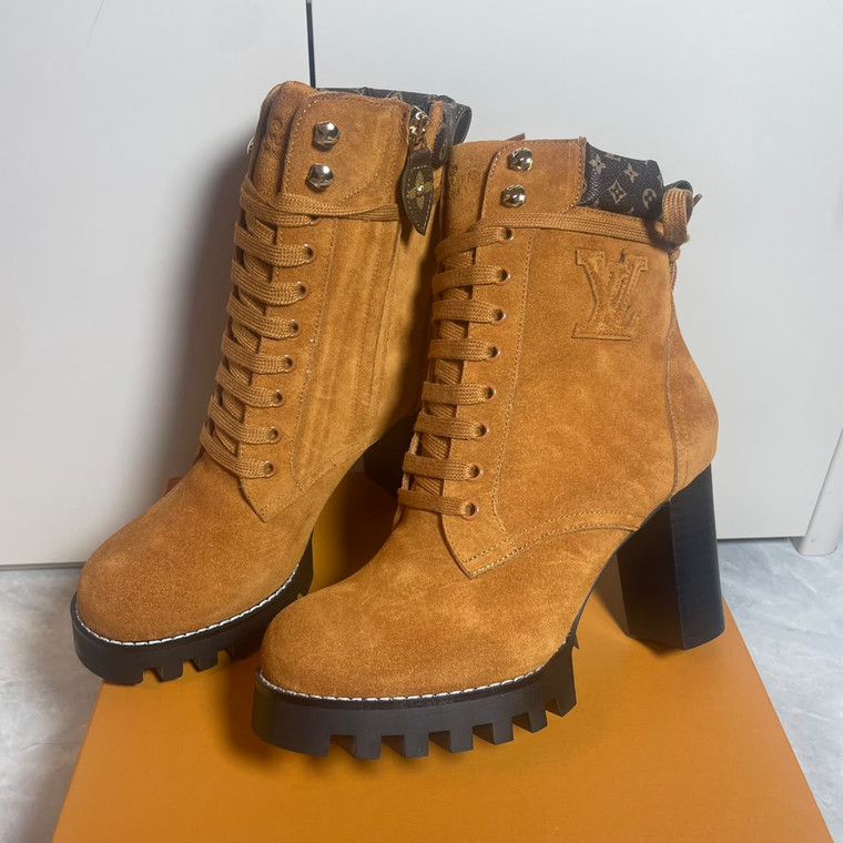 Brown Baton Boots