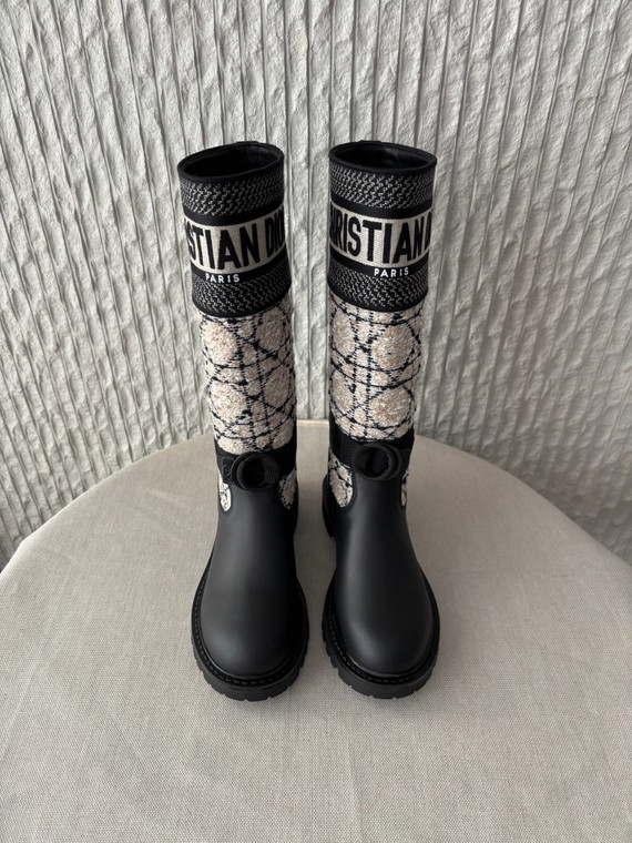 Patchwork Boots