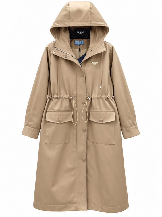 Hooded Parka Coat