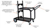 Metal Man Heavy Duty Universal Welding Cart UWC4