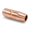 Miller N-A5814CM AccuLock™ S Large Thread-On Nozzle, 5/8" Orifice, 1/4" Tip Recess, Copper (Miller blister pack, 1 per pkg)