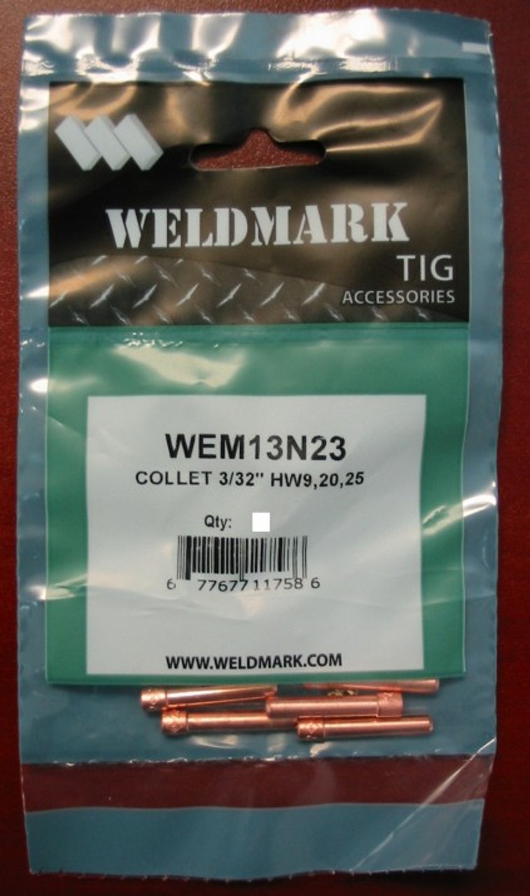 13N23 COLLET 3/32" - TIG - QTY/10