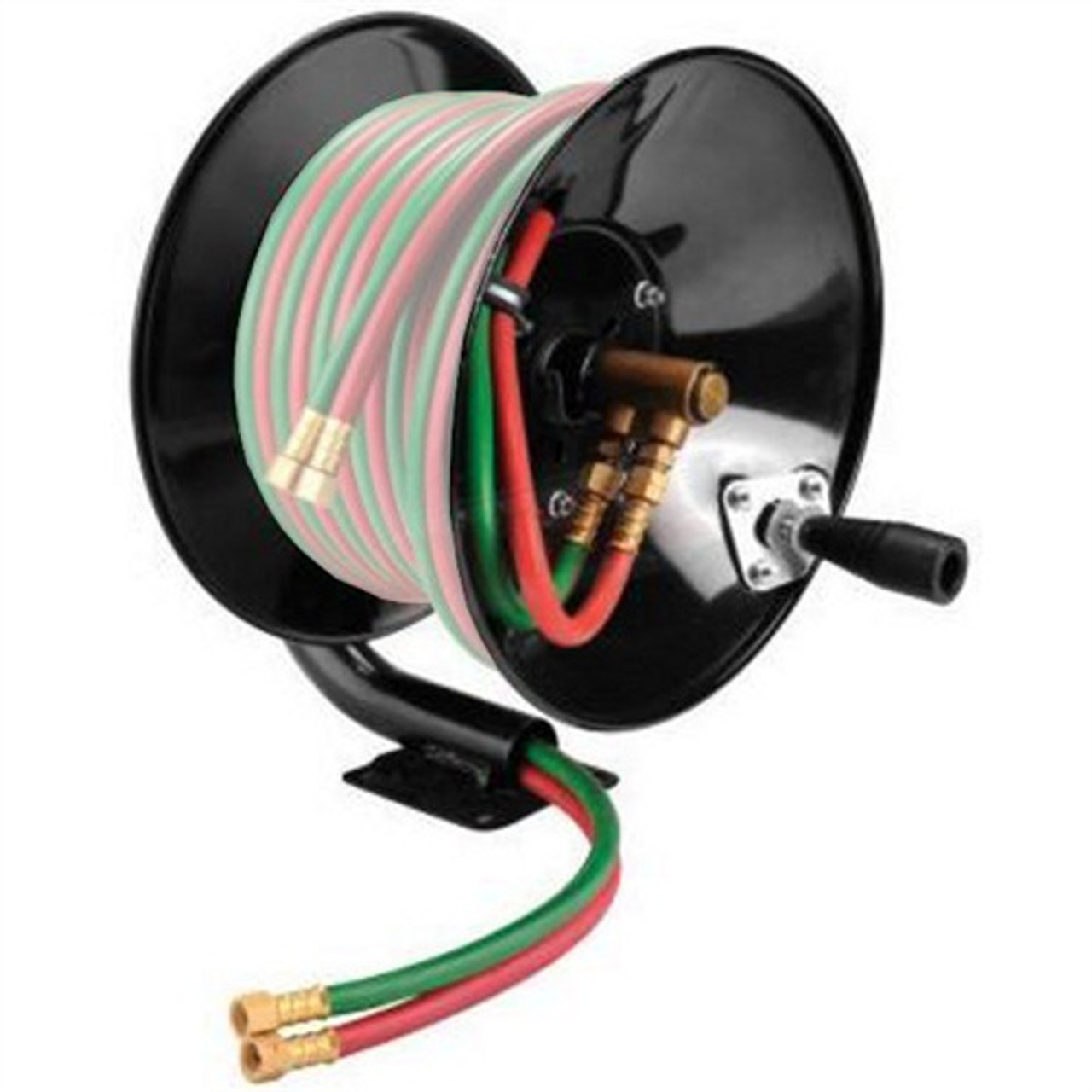 Weldcote HRMWOT Manual Hose Reel for 100 ft. of Twin Gas Hose