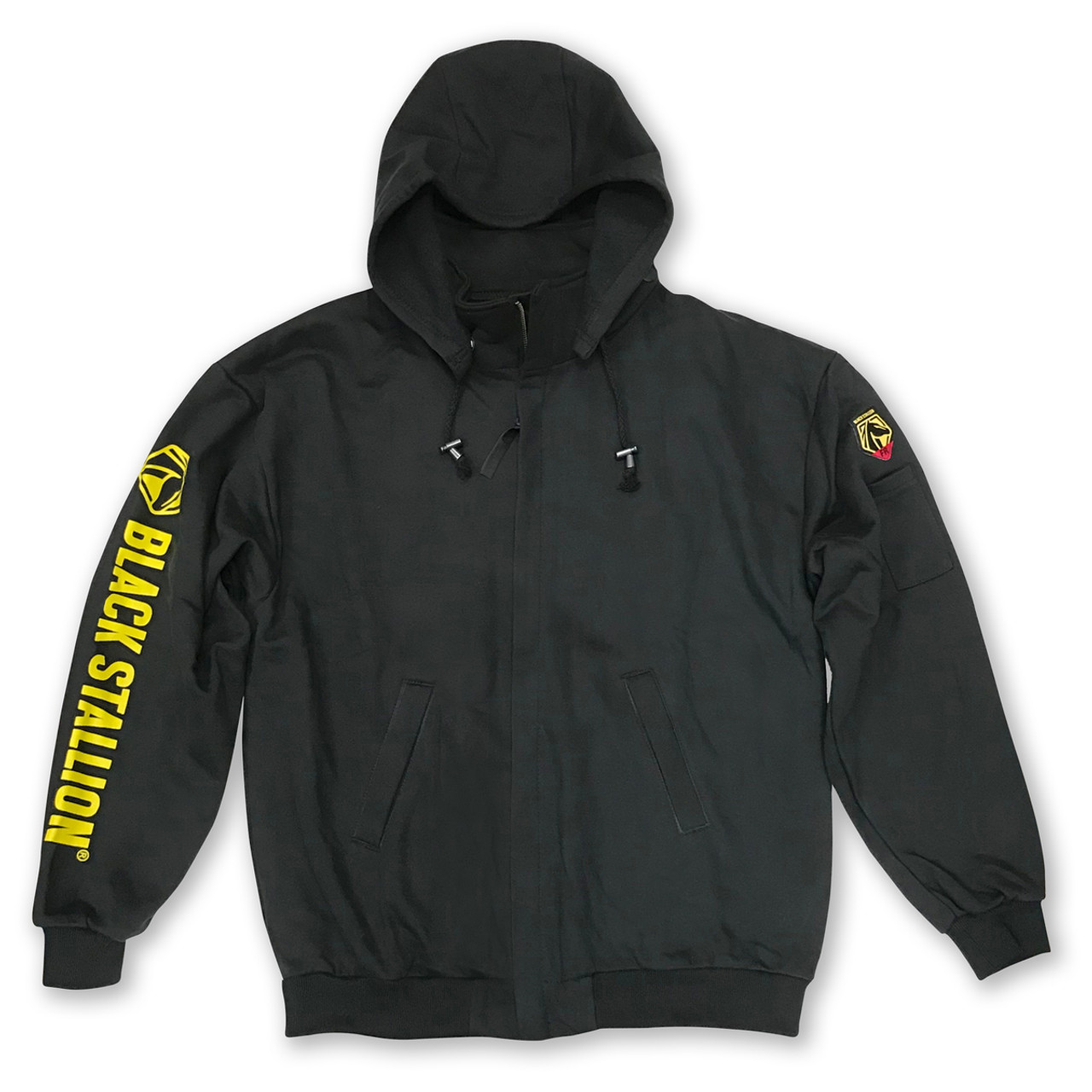 Revco Black Stallion TruGuard 200 FR Hooded Sweatshirt JF1331-BK Black