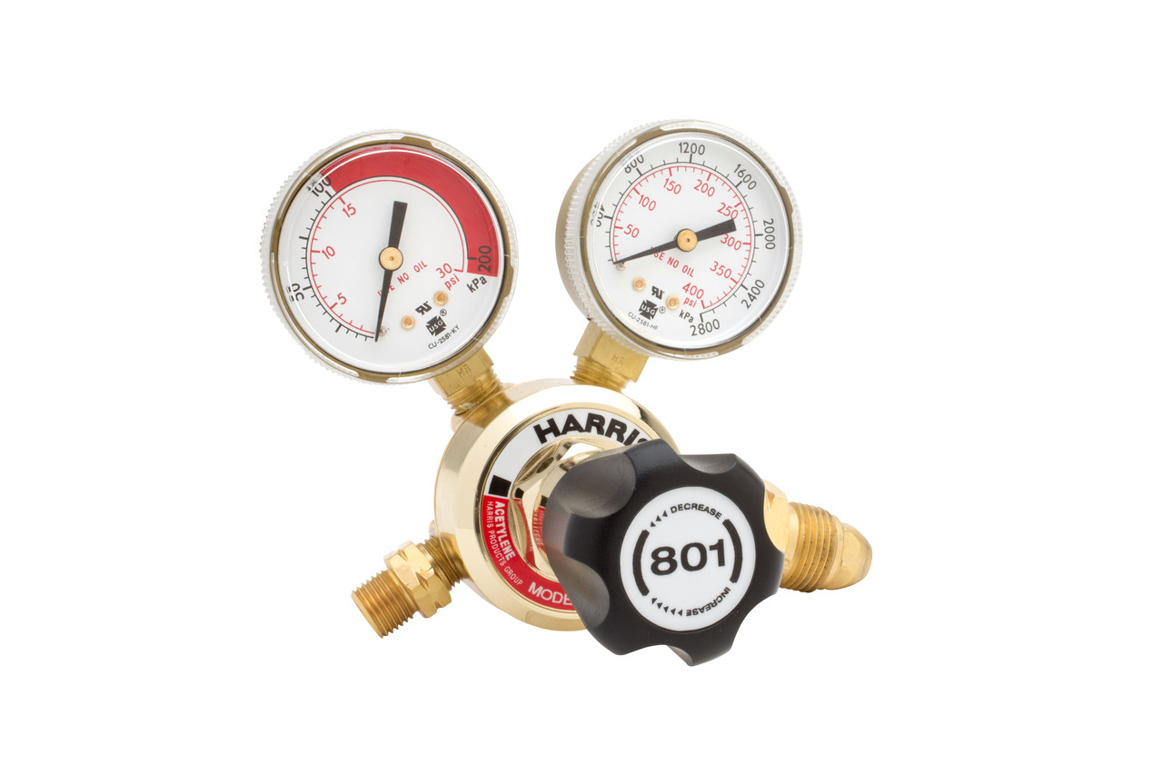 Harris 3002193 801-15-510 CGA510 Acetylene Regulator