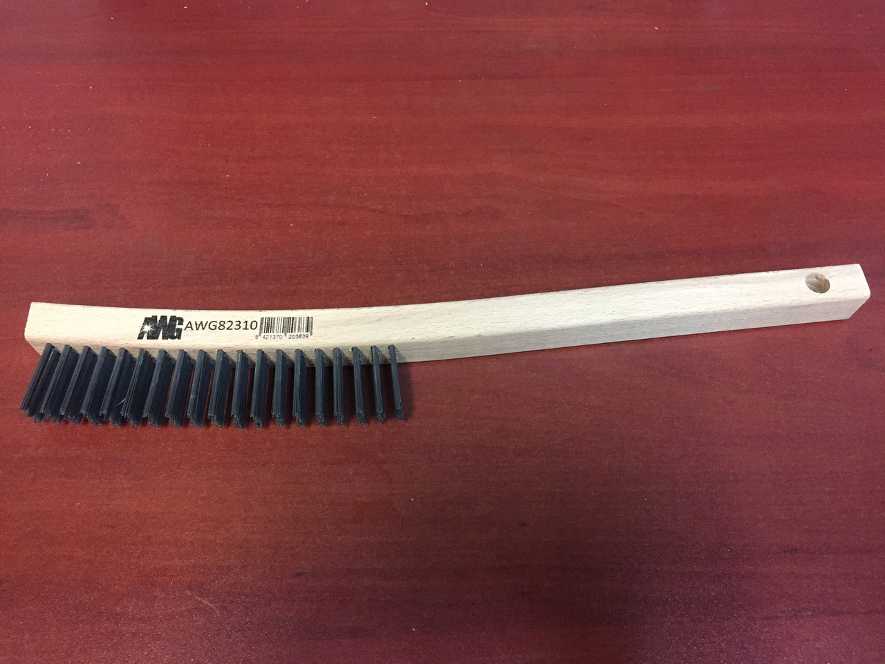 Jaz 82310 Wood Hand Scratch Brush 3x19  14" x 7/8"