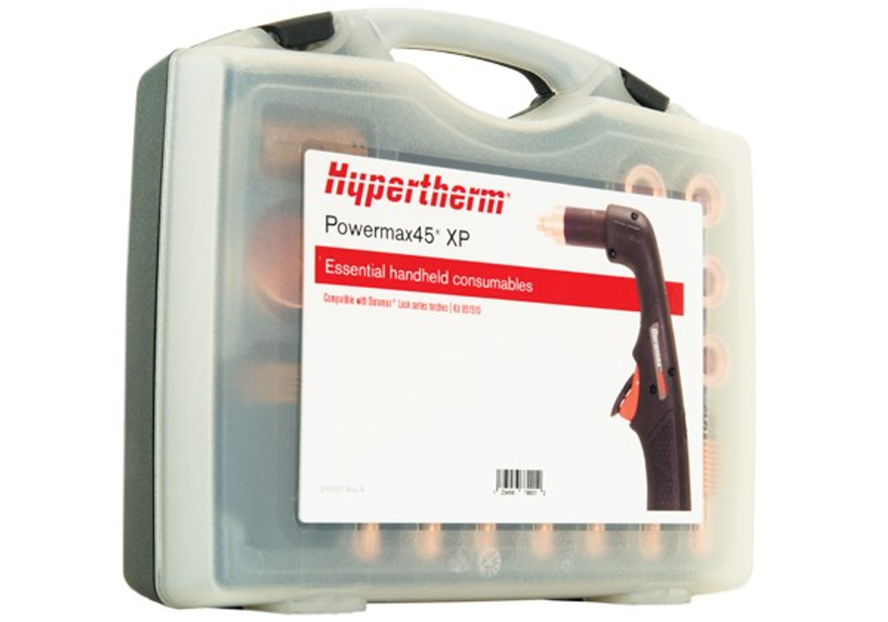 Hypertherm 851510 Consumable Kit Powermax45 XP Essential Handheld 45 A Cutting
