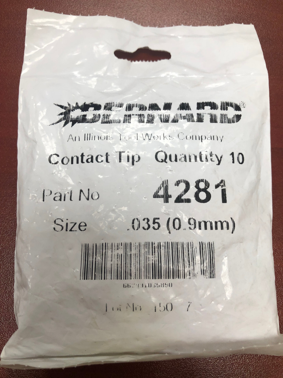 Bernard Genuine 4281 Contact Tips .035 - Qty 10