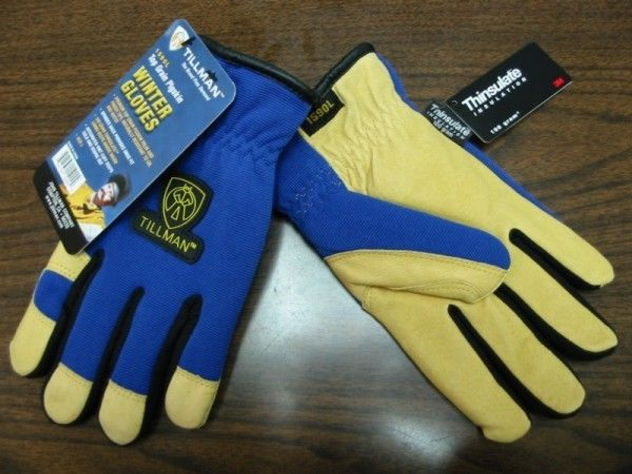 Tillman 1590 top grain pigskin winter gloves - LARGE