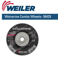 Weiler Wolverine Combo Wheels 4-1/2" x 1/8"  10/pk  56429