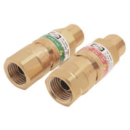 Harris 4301651 Regulator Flashback Arrestors Set 88-5FBR