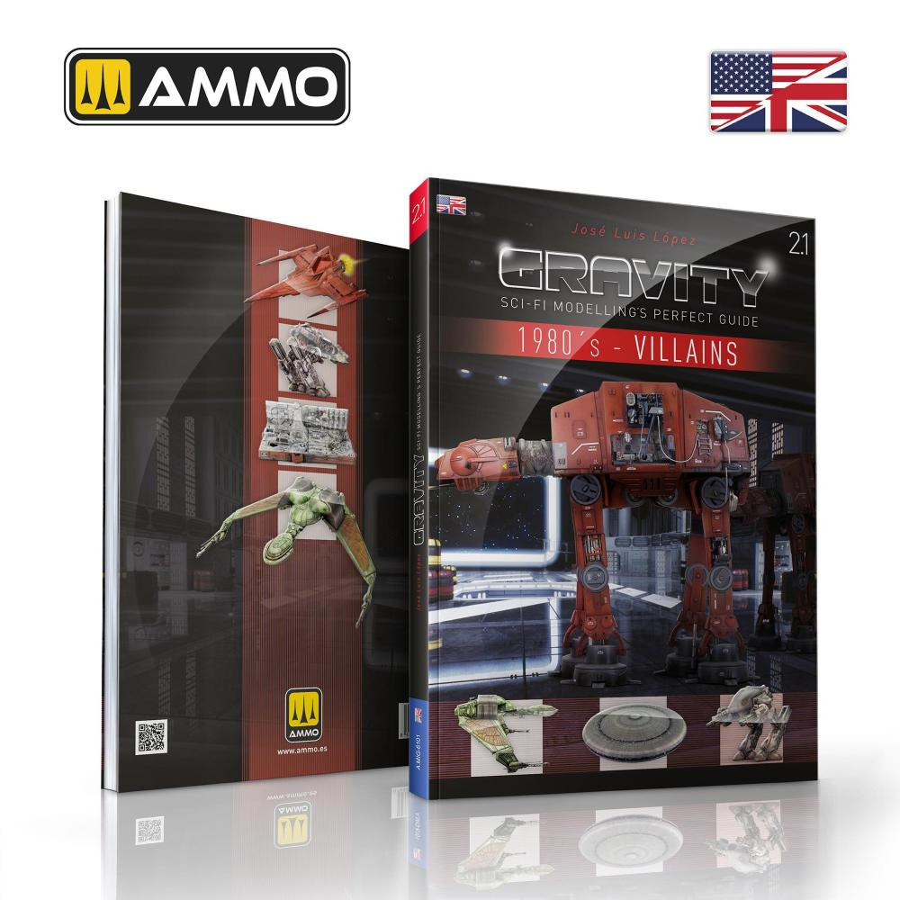 Ammo Mig GRAVITY 2.1 - Sci-Fi Modelling's Perfect Guide - 1980's