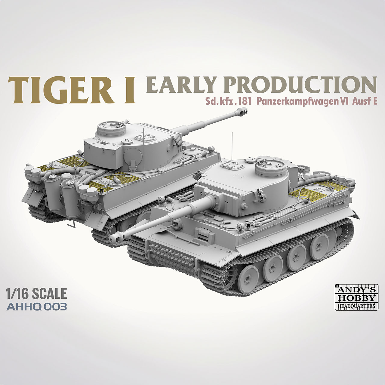 その他 Takom Tiger I Early Production 1/16 Model kit TIGER I² early production Box & 1:16 Wittmann