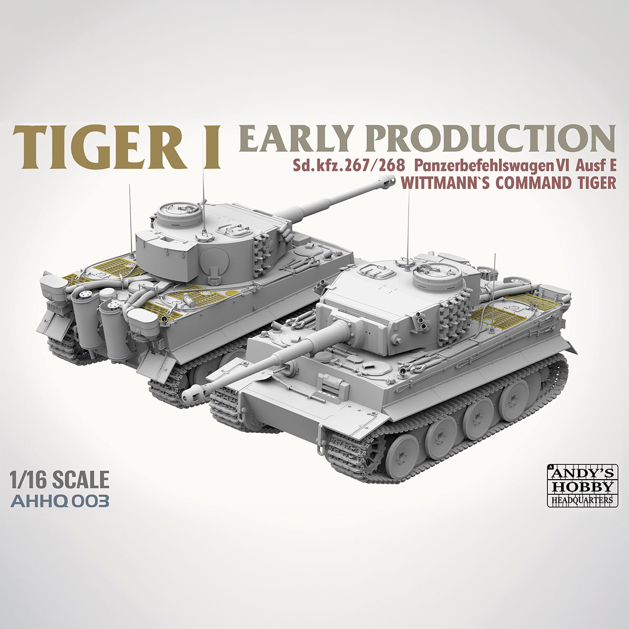 その他 Takom Tiger I Early Production 1/16 Andy's Hobby Headquarters x Takom 1/16 Scale Tiger I Early