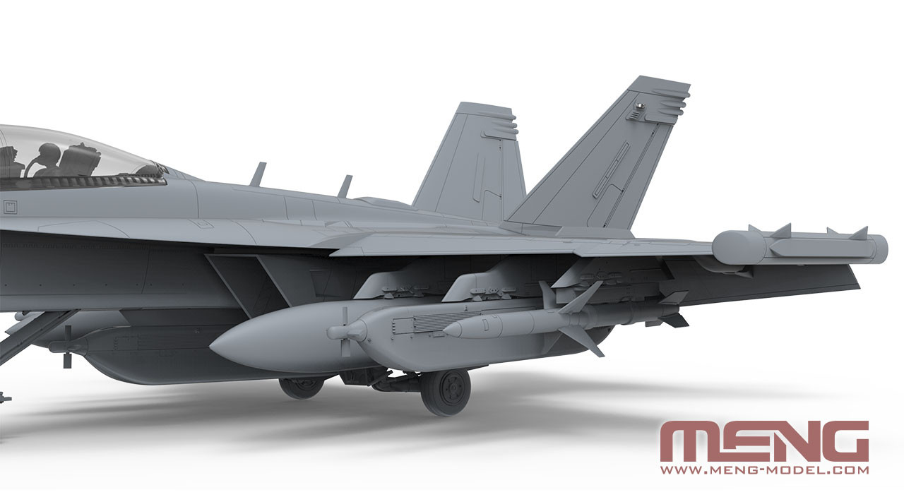 MENG EA-18G Growler イエロージャケット TMN: Meng's Growler in a yellow jacket on the way.