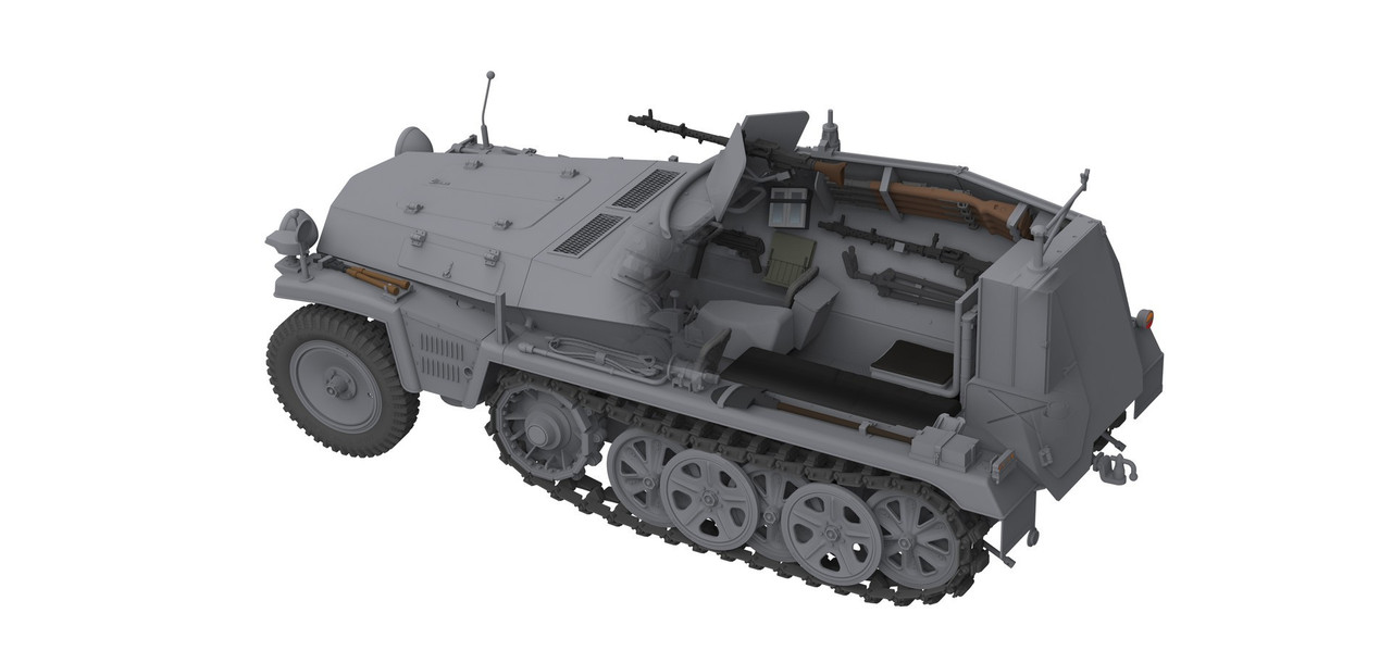Das Werk 1/16 Scale Sd.Kfz.250/1 Ausf A German WWII Halftrack