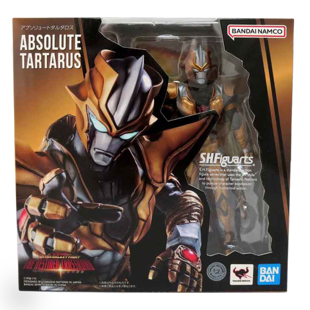 TAMASHII NATIONS S.H.Figuarts - Absolute Tartarus (Ultra Galaxy Fight: The Destined Crossroad), 15 Cm