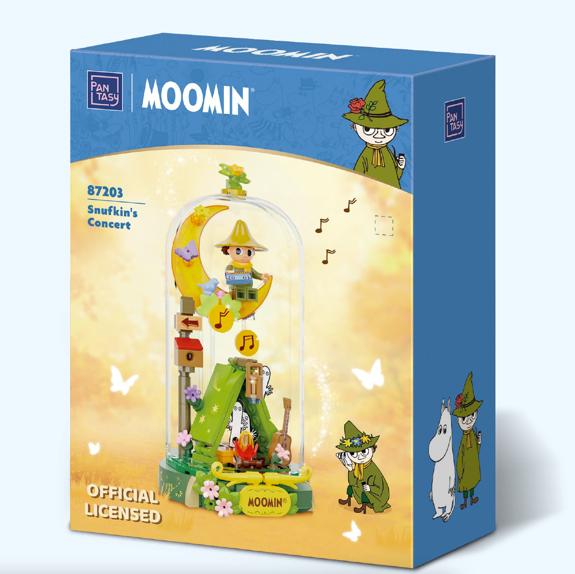 Pantasy Moomin Snufkin's Concert Building Block Figure